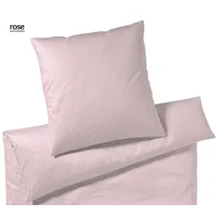 Elegante Bettwäsche Sister Stripe - 155x220 cm + 80x80 cm	rose