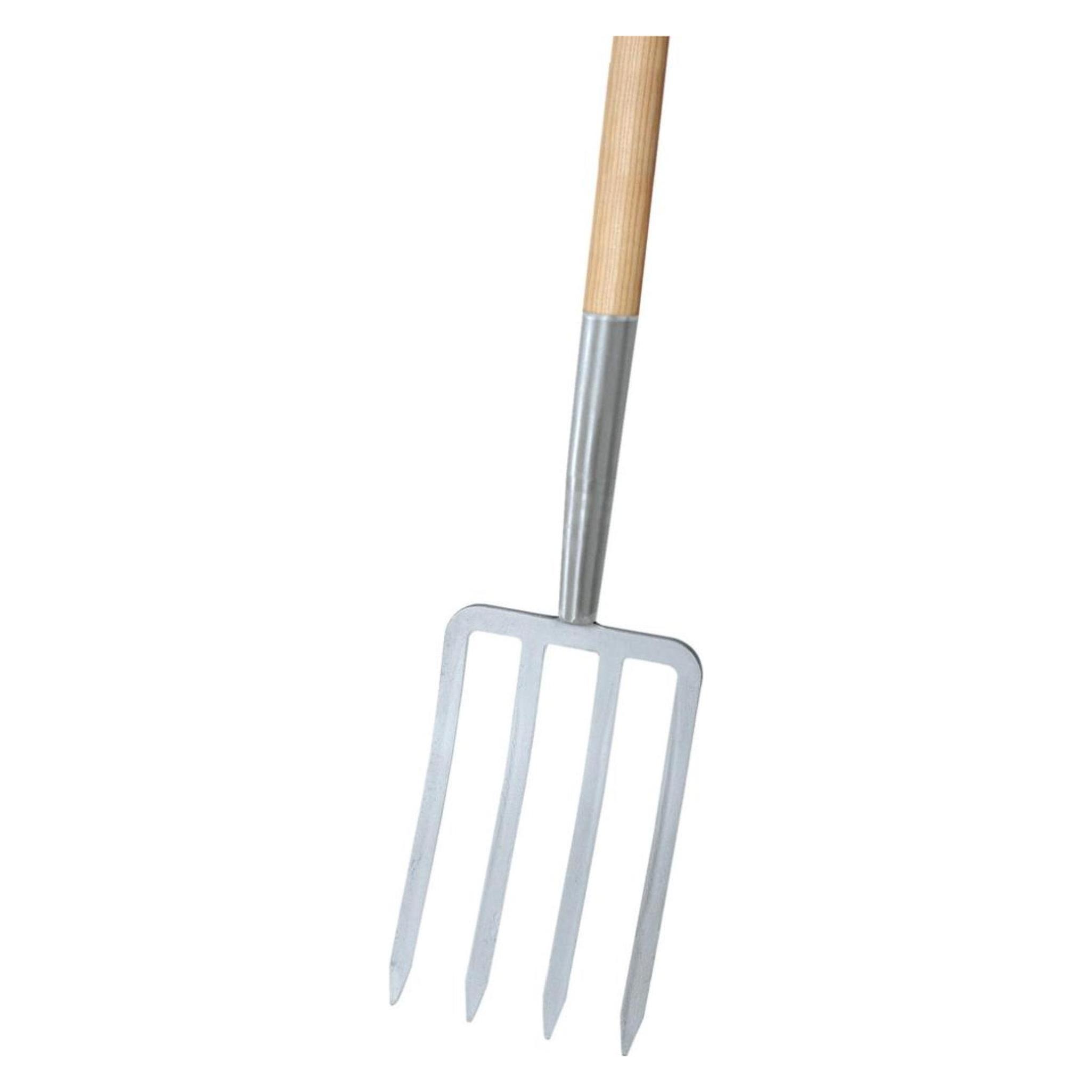 Ideal Spatengabel silber 4 Zinken, T-Stiel Import (4005827670906)