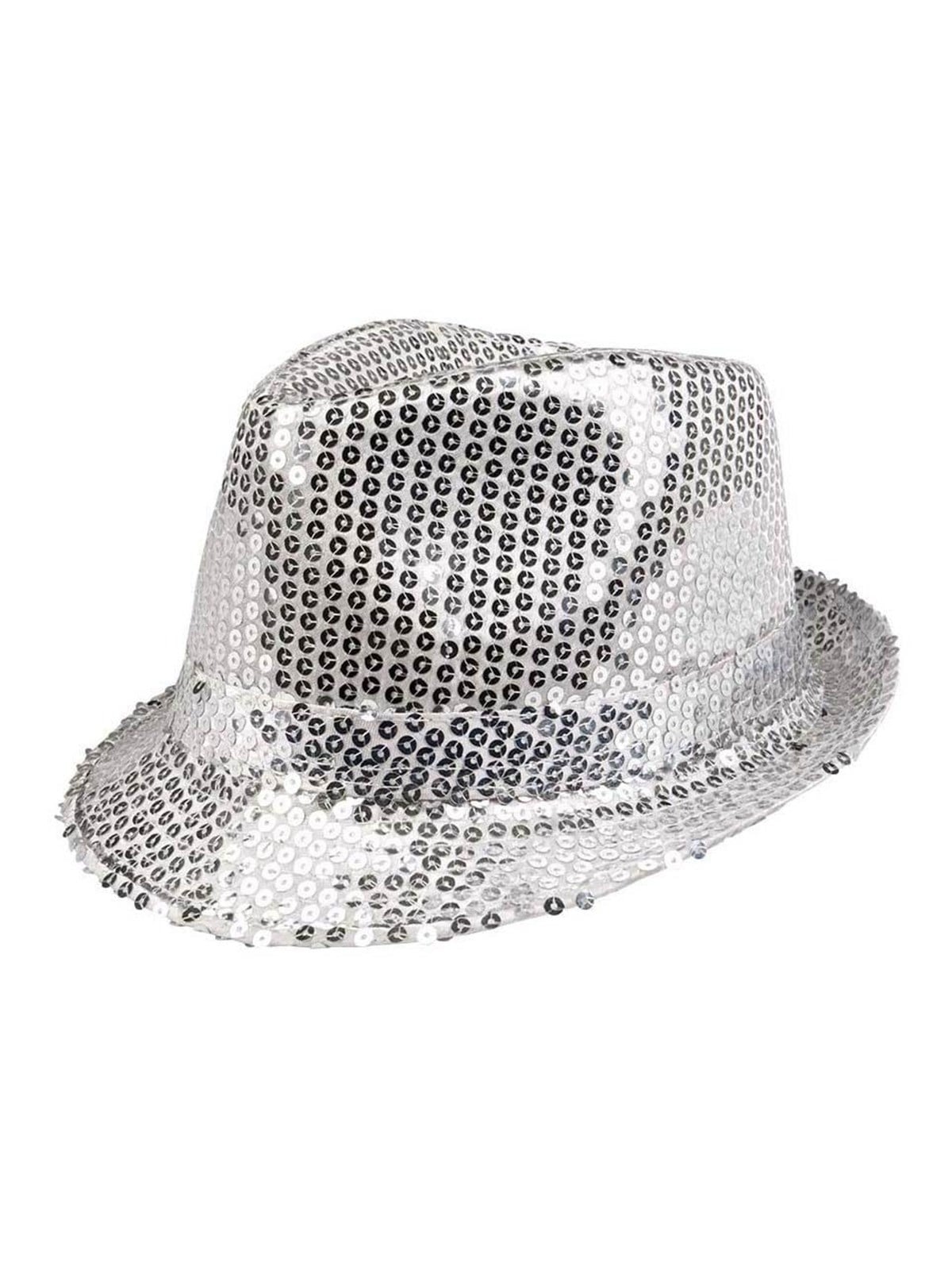 Boland - Hat Popstar Sequins Silver