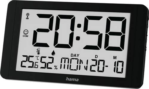 Hama 00222215 Funkuhr 24.8cm x 14cm x 3cm
