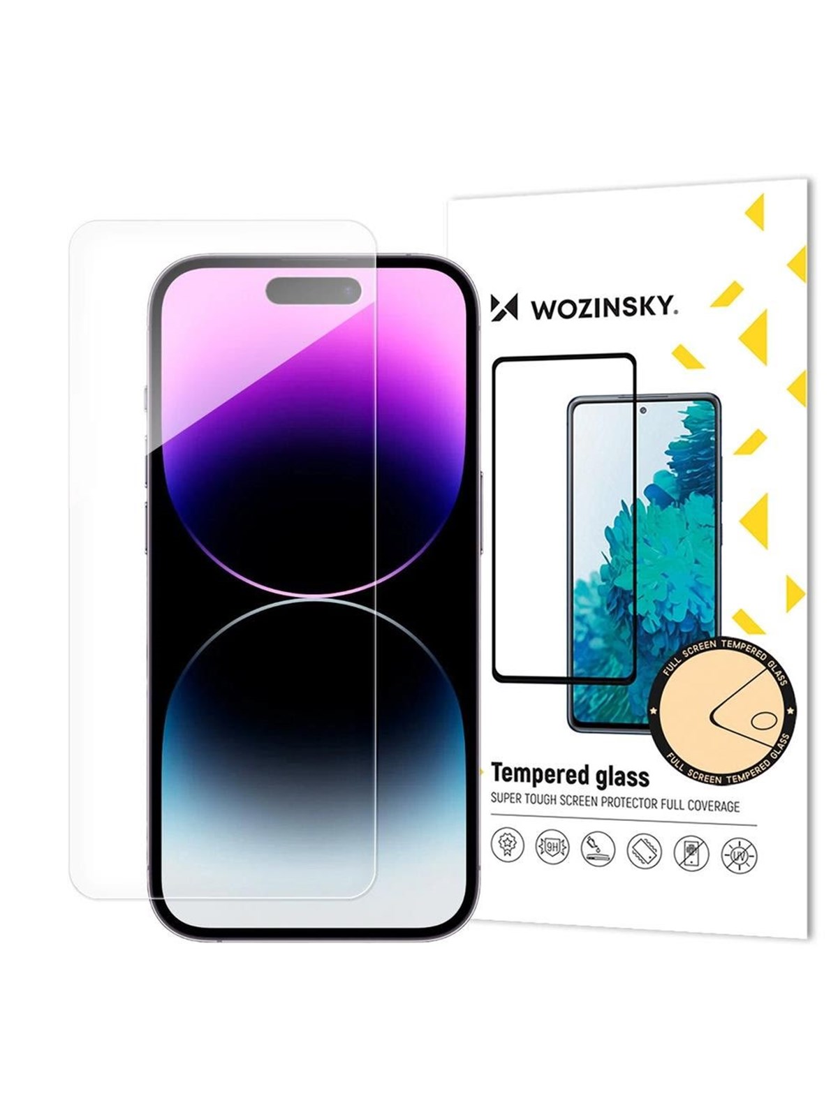 Wozinsky 9H Flexible Nano Glass Hybrid Glass for iPhone 16 Plus Flexible