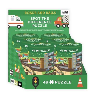 Spot the Difference Puzzle, von Petit Collage, Chronicle Books, 978-1-79724-361-0