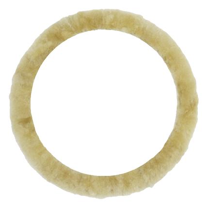IWH Lenkradbezug (L x B x H) 350 x 350 x 40 mm Echtes Lammfell Beige 35 (102712)