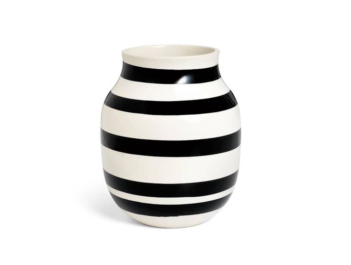 Kähler Vase Omaggio moyen noir
