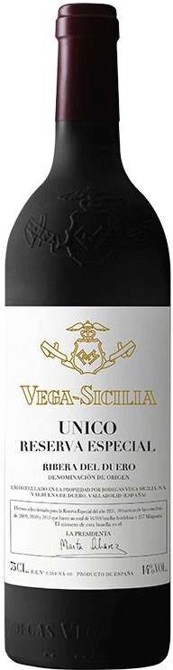 Vega Sicilia Único Reserva Especial 2024 - Vino icónico de España, 75cl, 14% vol.