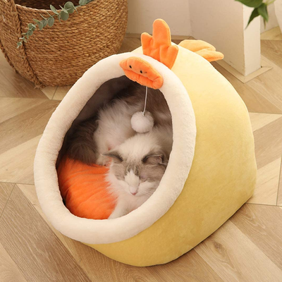 PetsAreLife Pet Cave Bed Chick L