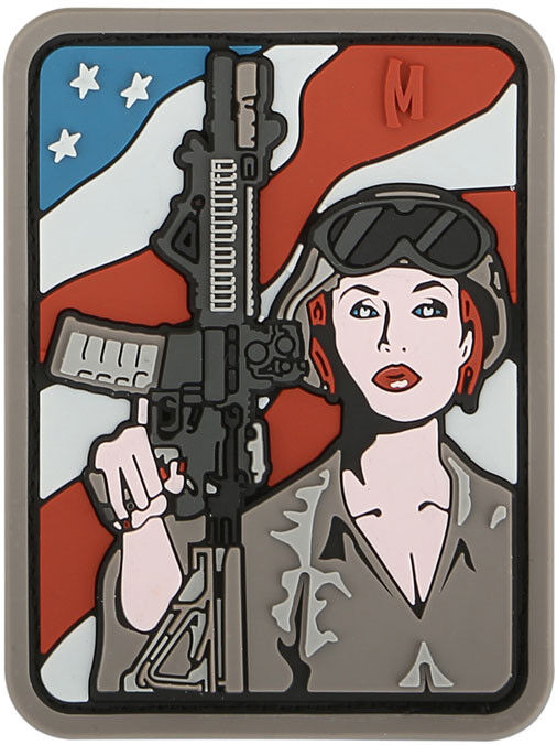 Maxpedition Patch - Soldier Girl (Färg: Arid)