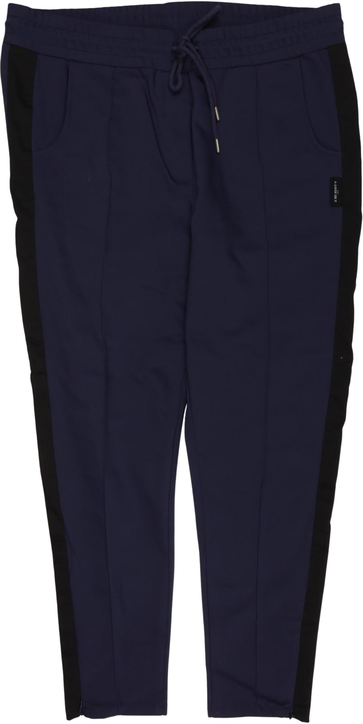 Be Edgy Herren Stoffhose, Marineblau, Gr. Xxl, Synthetik / Baumwolle / Elasthan - Second Hand