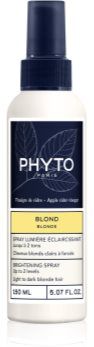 Phyto Blond Brightening Spray fluido iluminador para cabelo em spray 150 ml. Blond Brightening Spray