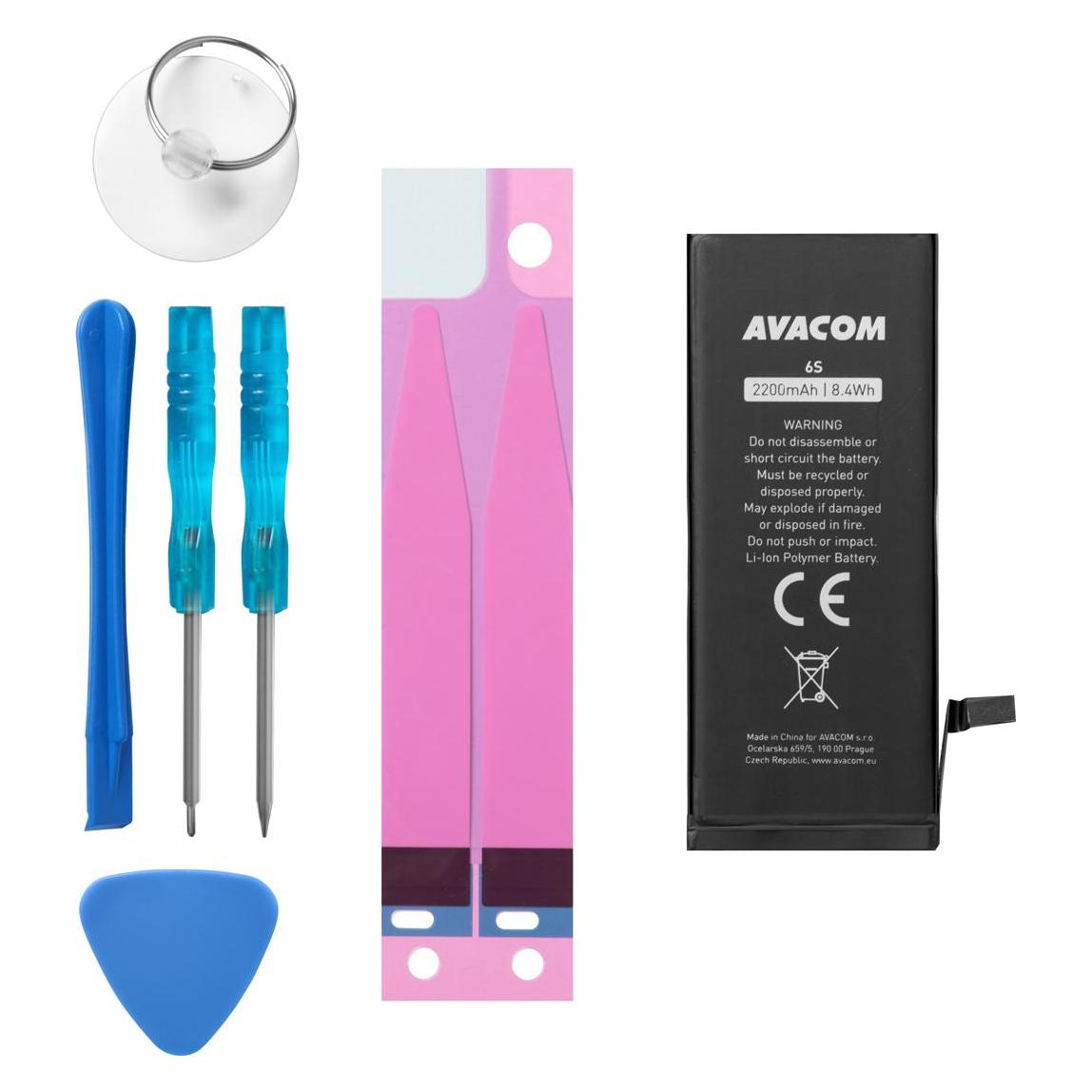 Avacom BATTERY FOR APPLE IPHONE 6S - VYSOKOKAPACITN?, LI-ION (REPLACEMENT 616-00036) (GSAP-IPH6S-HC2200)