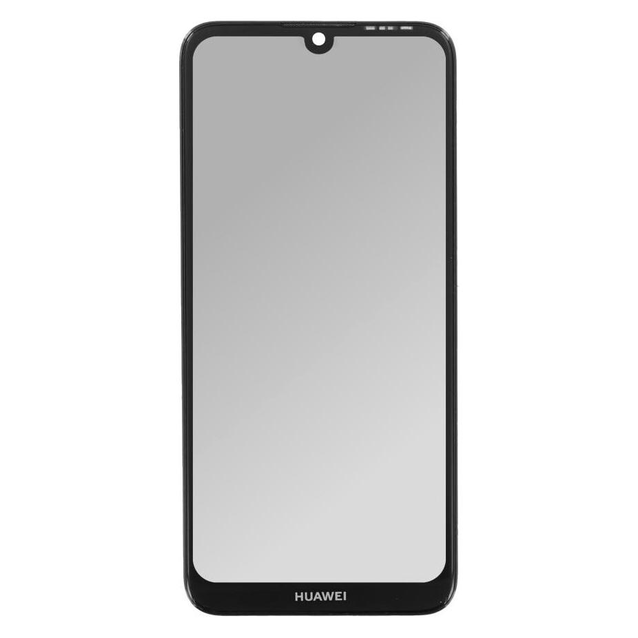 OEM Display-Einheit + Rahmen für Huawei Y6 (2019) schwarz (Display, Huawei Y6 (2019)) (25434540)