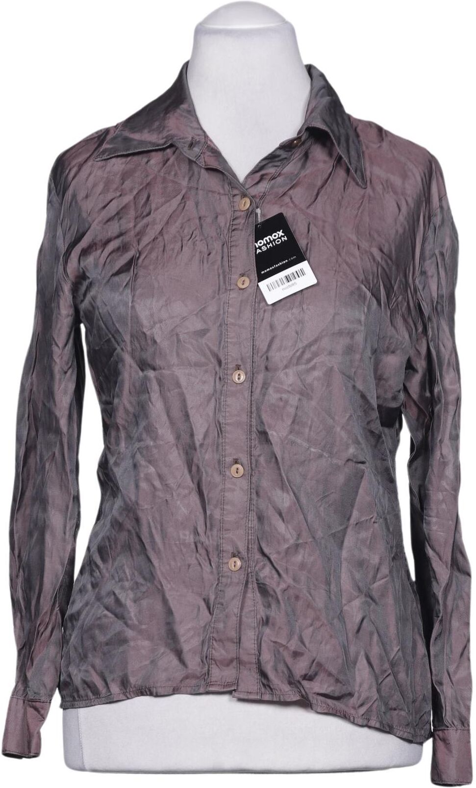 Suit Damen Bluse, Grau, Gr. L, Viskose - Second Hand