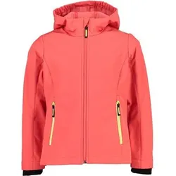 CMP Kinder Funktionsjacke Kapuzen Softshelljacke, Größe 116 in Pink 708