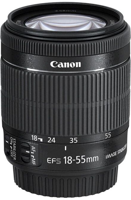 OBJETIVA CANON  EF-S 18-55 IS II