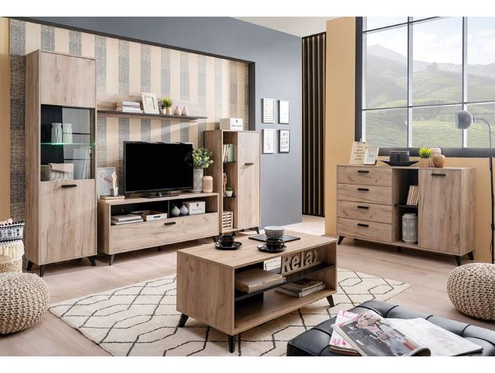 OTTO home Highboard Umbria, Stauraumschrank, Breite 67,5 cm