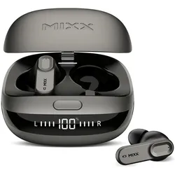 Mixx StreamBuds Ultra (ANC, 7 h, Kabellos), Kopfhörer, Schwarz