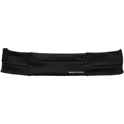 NATHAN Einstellbarer Fit Zipster 2.0 Laufgurt Black - STK