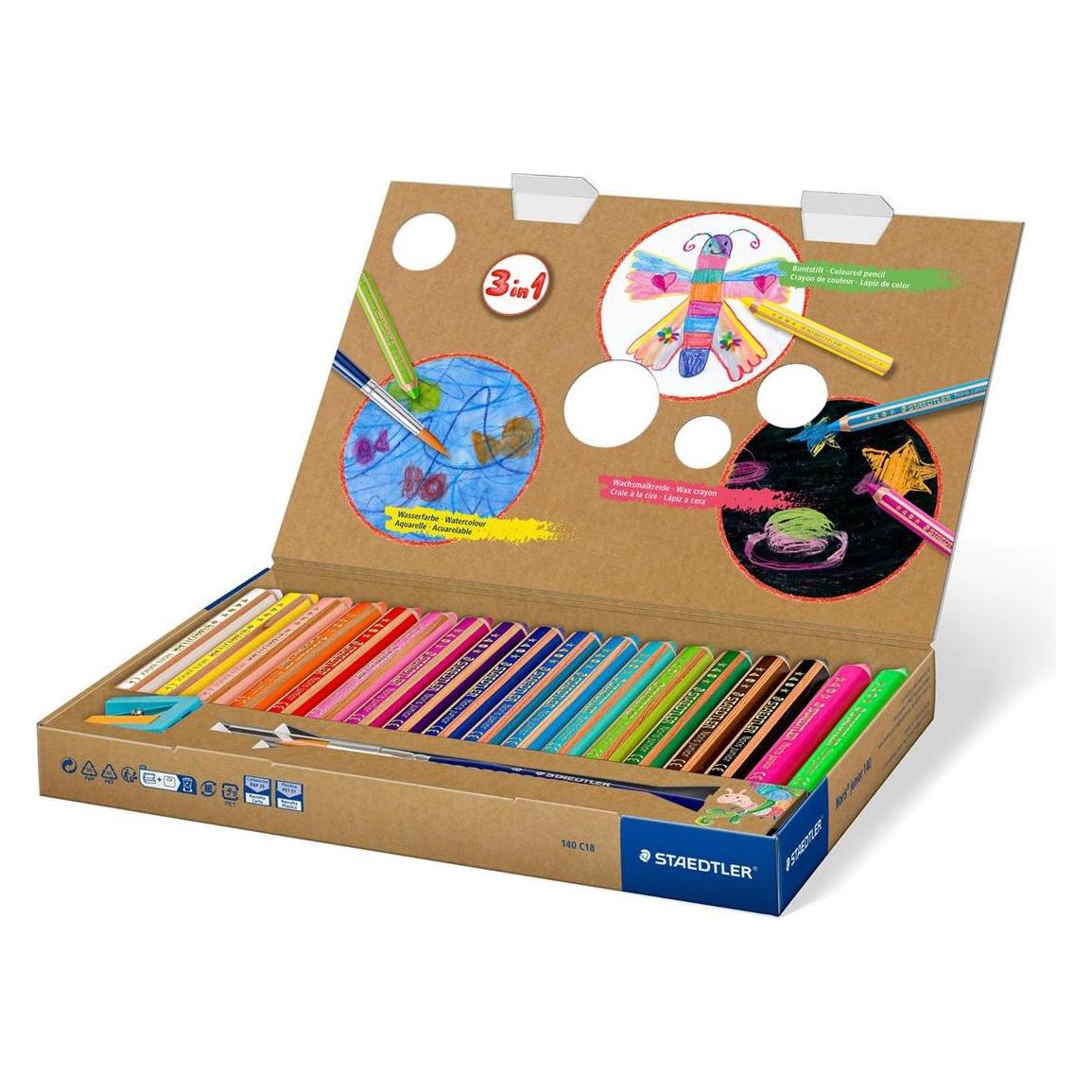 Staedtler Buntstift Noris jun 18ST (18x) (140 C18)