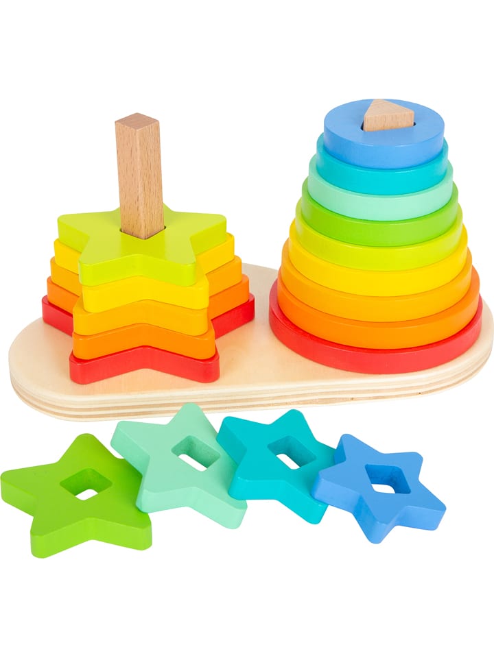 small foot Steckspiel "Regenbogen" - ab 12 Monaten - onesize