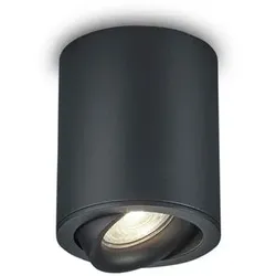 Helestra Deckenleuchte Neso Alu, Eisen, Stahl & Metall Schwarz