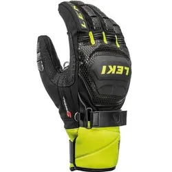 LEKI Herren Handschuhe HS Worldcup Race Coach Flex S GTX, Größe 10,5 in Schwarz Schwarz