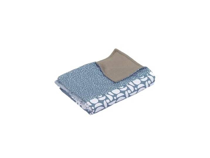 ULLENBOOM Babydecke 70x100 cm - OEKO-TEX Baumwolle mit Fleece
