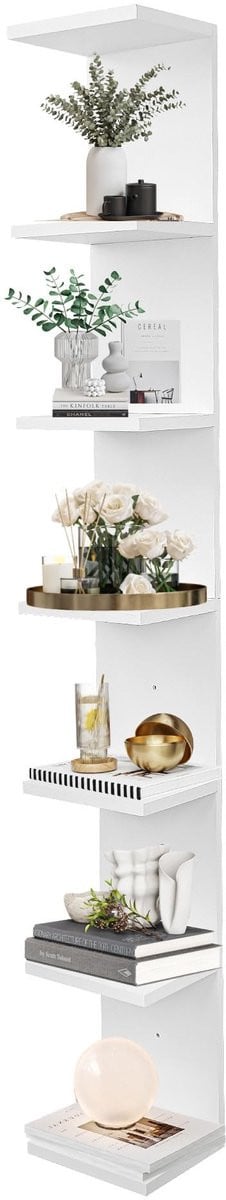 Omgoods 7-laags Wandplank voor Opslag en Decoratie