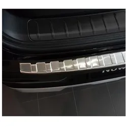 Aristar, Kennzeichenhalter, Edelstahl Ladekantenschutz für BMW X4 ab 2018 bis heute (Heck)