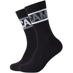 2er Pack Camp David Cushioned Tennissocken Herren 9991 - black white 39-42