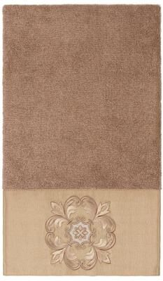 Authentic Hotel and Spa 100% Turkish Cotton Alyssa Embellished Bath Towel