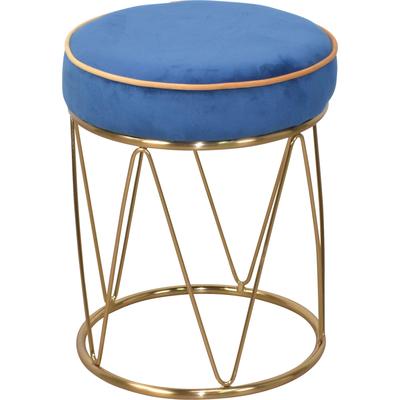 Sitzhocker INOSIGN "Liano", blau, H:45cm, Hocker, Sitzhocker