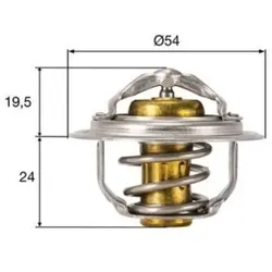Thermostat Kühlmittel MAHLE TX 212 82D für Audi Seat Q5