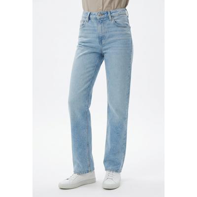 Calvin Klein Jeans "HGH RS STRGHT CK ESS" Mit Gürtelschlaufen