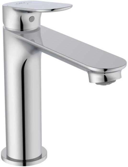Ideal Standard O Waschtischarmatur BE100AA Ausladung 135mm, Blue Start, Push-Open Ventil, chrom