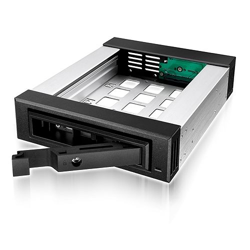 Raid Sonic RaidSonic Icy Box IB-129SSK-B Wechselrahmen für 3,5"/2,5" SATA/SAS Festplatten