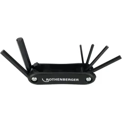 ROTHENBERGER Innensechskant-Set, Klapph., 7-teilig, 2,5-10mm - 70301