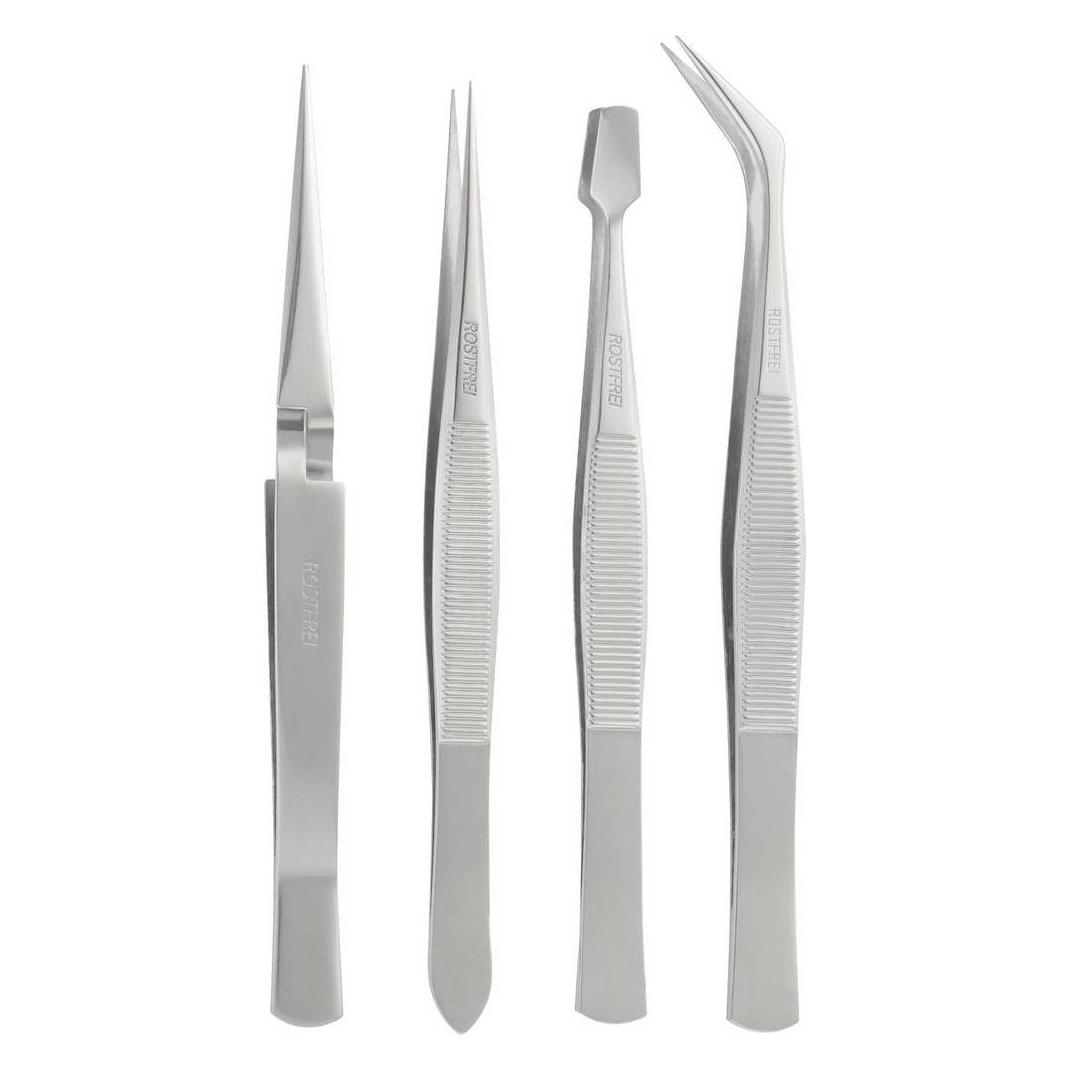 Basetech Pinzetten-Set 4teilig (BT-2108046)