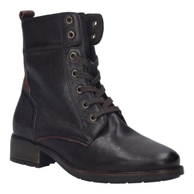 Stiefelette JOSEF SEIBEL "Kate 07, chocolate-kombi", Damen, Gr. 37, braun (chocolate, kombi), Schuhe Stiefelette