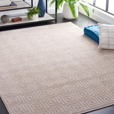 SAFAVIEH Plain and Solid Phaedra Geometric Rug