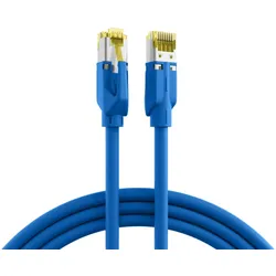 EFB IPK-6A-M-HFR-BL-0150 INFRALAN® RJ45 Patchkabel S/FTP, Cat.6A, TM31, UC900, 1, 5m, blau IPK6AMHFRBL0150