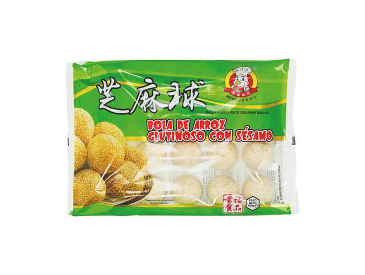 MENG FU Boules de sésame aux haricots rouges - 400 g