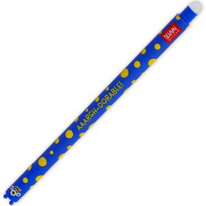Legami Gelschreiber Monster - Aaargh-Dorable, radierbar, Strichbreite 0,7 mm, Schreibfarbe blau