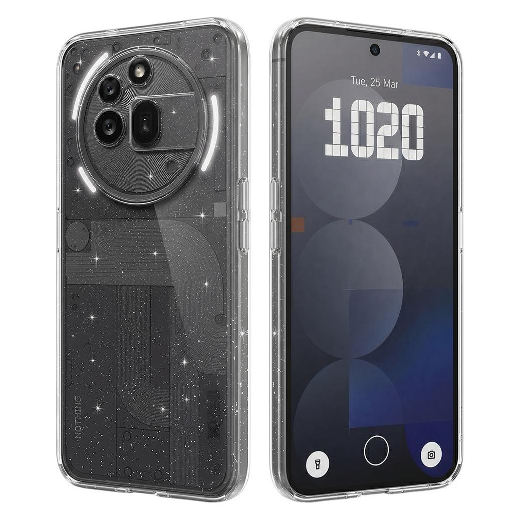 Techsuit - SparkleSkin Series - Nothing Phone (3a) Pro - Clear (Nothing Phone (3a) Pro) (56496469)