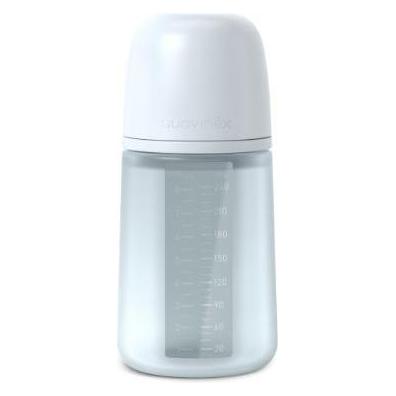 Suavinex Schoppen 240ml Silikon blau (240 ml) (SU308653)