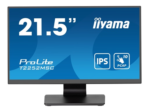 Iiyama ProLite T2252MSC-B2 - LED-Monitor - 55.9 cm (22") (T2252MSC-B2)