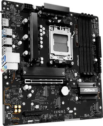ASRock A620AM Pro-A Mainboard Sockel (PC) AMD AM5 Formfaktor (Details) Micro-ATX Mainboard-Chipsatz AMD A620A