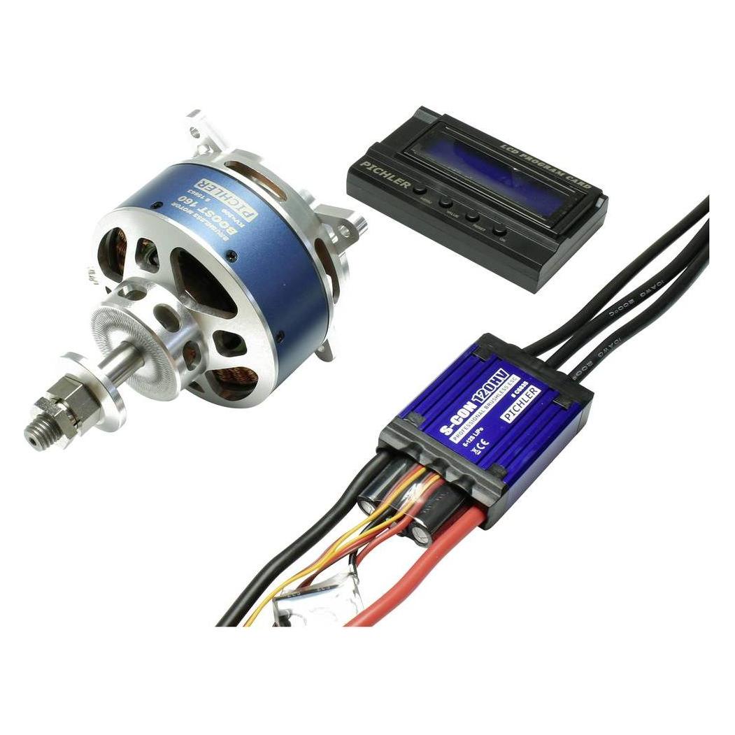 Pichler Modellbau BOOST 160 V2 Combo Brushless elektromotor voor vliegtuigen (15664)