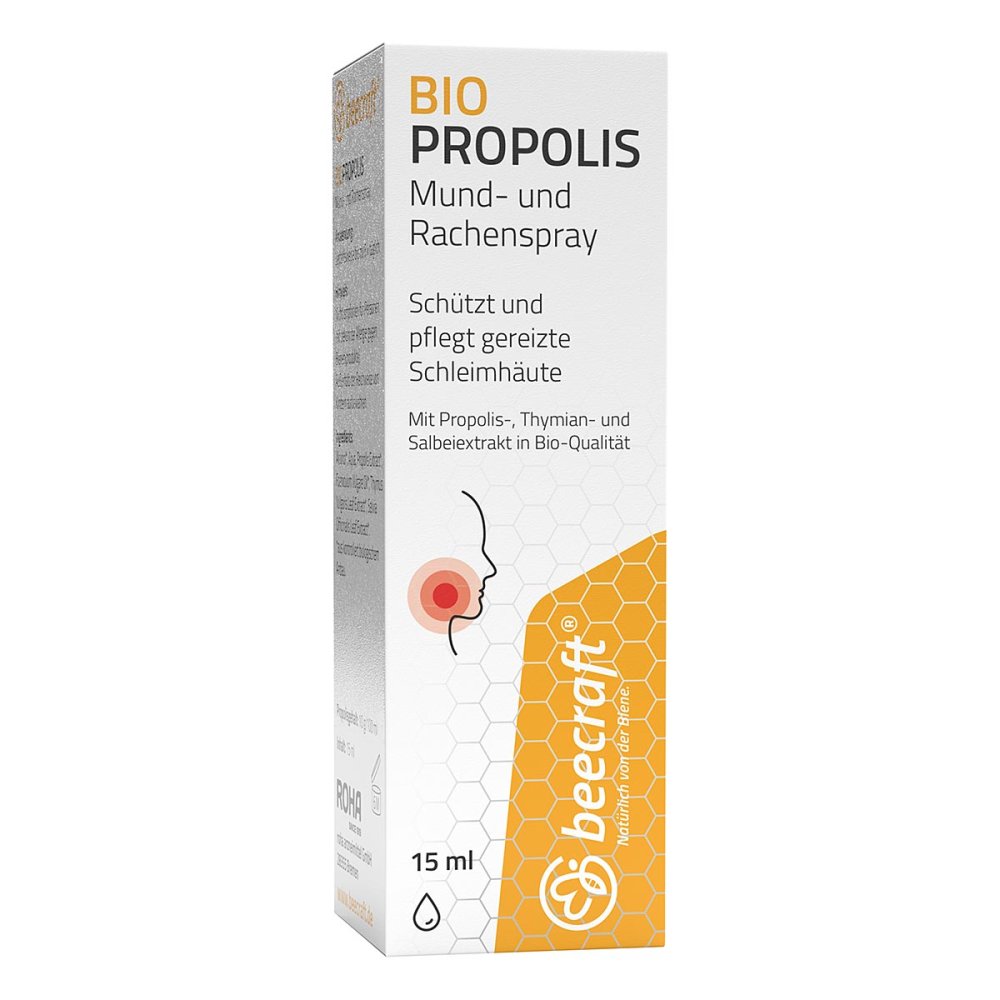 Hansa Naturheilmittel GmbH Beecraft Propolis BIO Mund- und Rachenspray 15024118