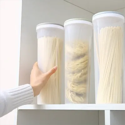 Noodles Sealed Can Storage Box, Food Grade Plastic Kitchen Organizer, Divided Can Storage For Kitchen Accessories Noodles Sealed Can Storage Box, Food Grade Plastic Kitchen Organizer, Divided Can Storage For Kitchen Accessories