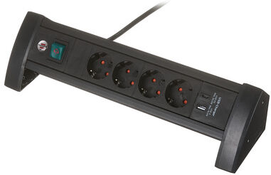 Brennenstuhl Prem. Off. Line 4-Way USB 1.8m